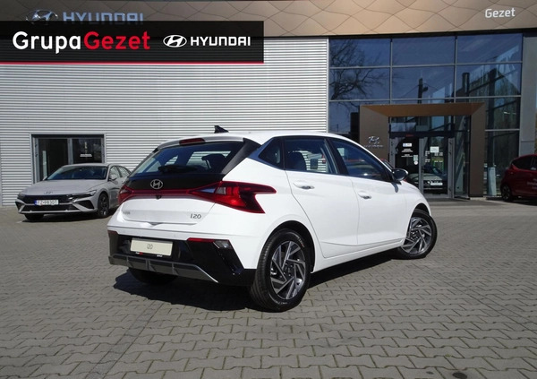 Hyundai i20 cena 88400 przebieg: 5, rok produkcji 2024 z Iłowa małe 56